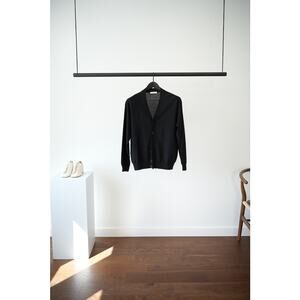 Lemaire Black twisted Cardigan XS (unisex)